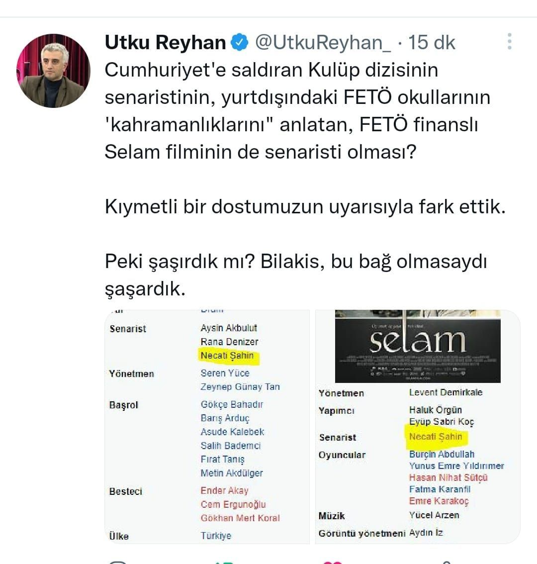 Cumhuriyet'e saldıran Kulüp dizisinin senaristinin FETÖ...
