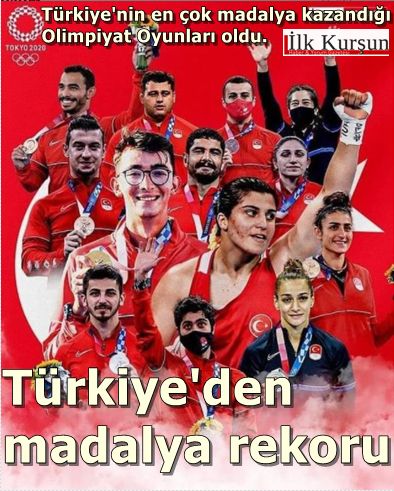 Türkiye'den madalya rekoru