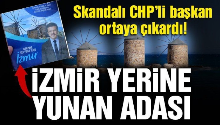Akp Li Zeybekci Nin Brosurunden Yunan Adasi Cikti