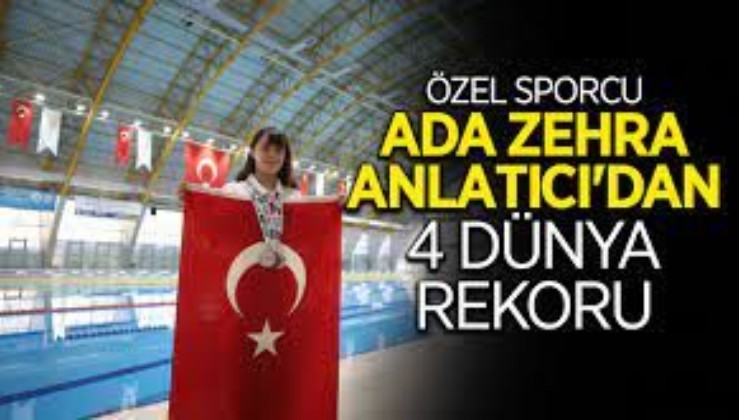 Ada Zehra Anlatıcı ; Avrupa Şampiyonluğumu Ülkeme Armağan Ediyorum.