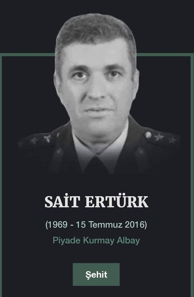 Mustafa Kemal'in Askeri ŞEHİT PİYADE KURMAY ALBAY SAİT ERTÜRK öğrenmeli onu her Türk!