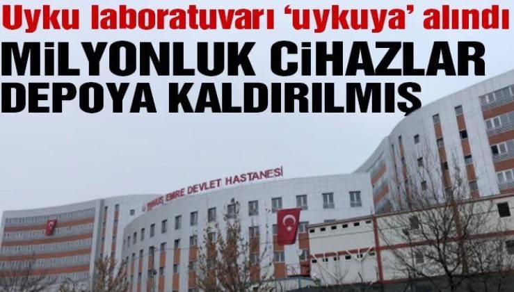 Uyku Laboratuvari Uykuya Alindi Milyonluk Cihazlar Depolara Kaldirilmis