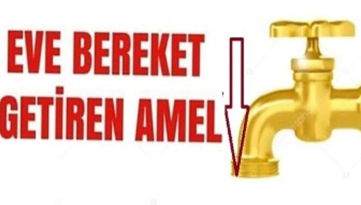 allah im sen ne buyuksun eve bereket getiren amel