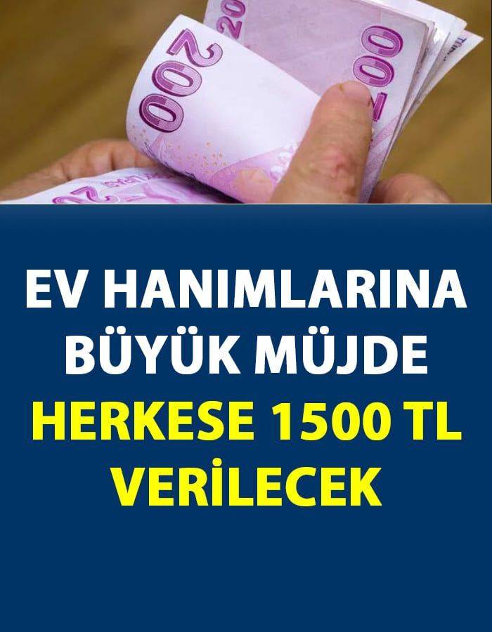 Ev Hanımlarının Başına Devlet Kuşu Kondu Herkese Verilecek
