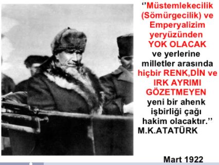 Unutturulmak istenen Atatürk!