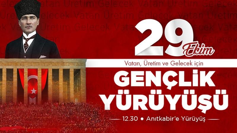 Türk Gençliği 29 Ekim'de Anıtkabir'e!
