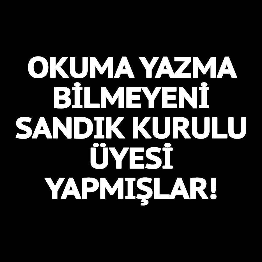 Okuma Yazma Bilmeyeni Sandik Kurulu Secmen Uyesi Yaptilar