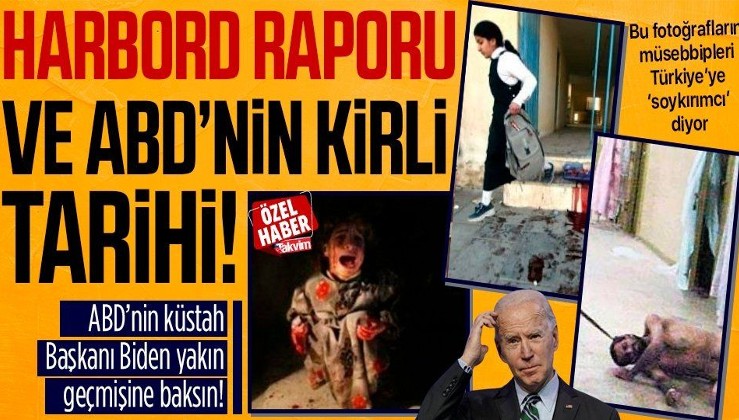 ABD Başkanı Biden, Türkiye'yi hedef aldı: Harbord Raporu ve ABD'nin kirli tarihi...
