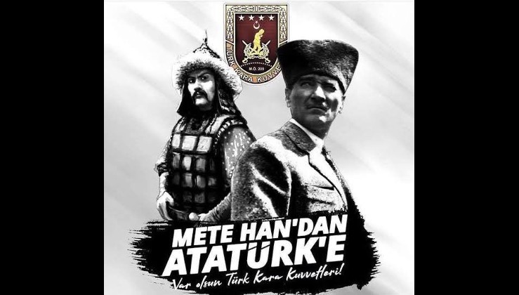 Metehan'dan Gazi Mustafa Kemal Atatürk'e büyük komutanların izinde! Türk Kara Kuvvetleri Komutanlığının 2229'uncu kuruluş yıl dönümü kutlu olsun