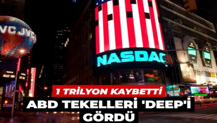 ABD borsalarında Çinli DeepSeek şoku! Teknoloji devleri 1 trilyon dolar kaybetti