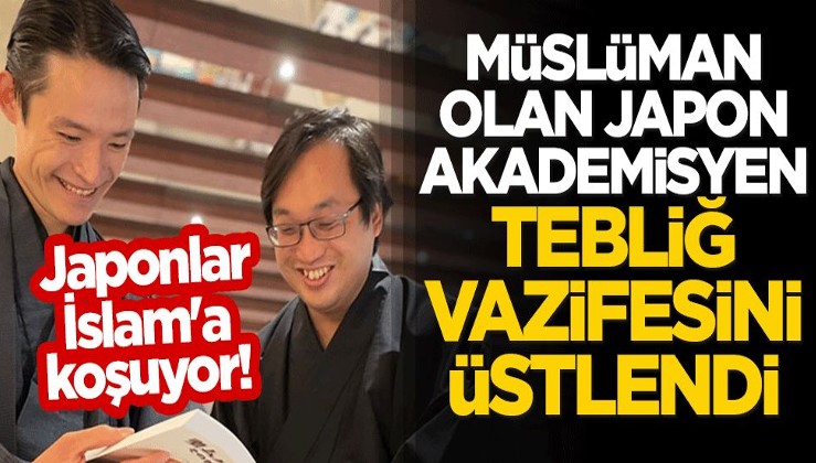 Japonlar İslam'a koşuyor! Müslüman olan Japon akademisyen tebliğ vazifesini üstlendi