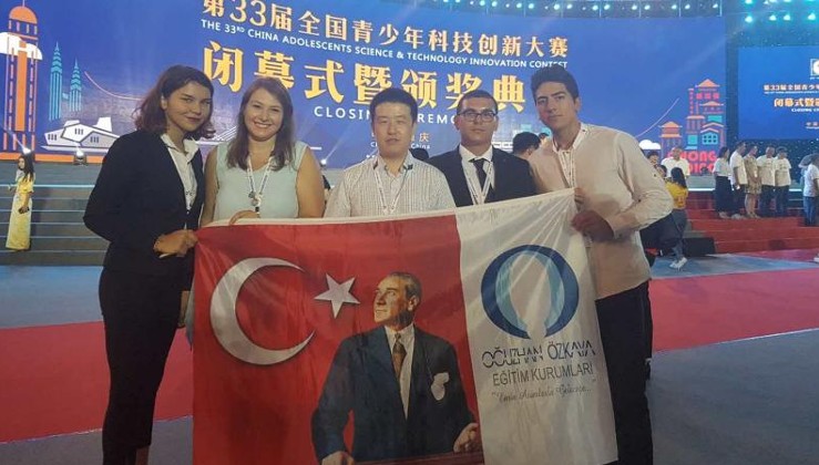 Türk bilimciler Çin’den ödüllerle döndü