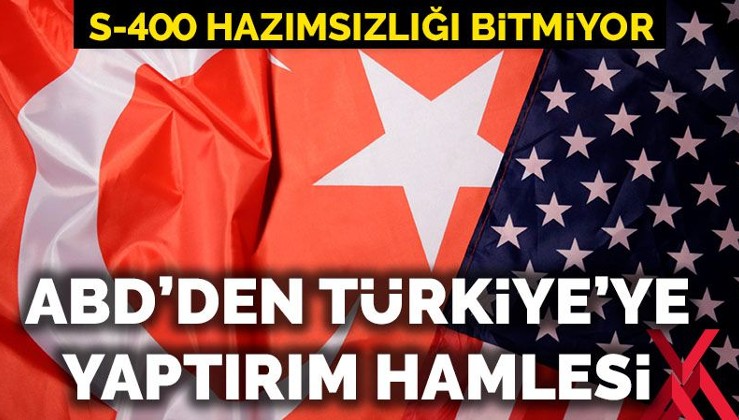 ABD'den, Türkiye'ye 'yaptırım' hamlesi