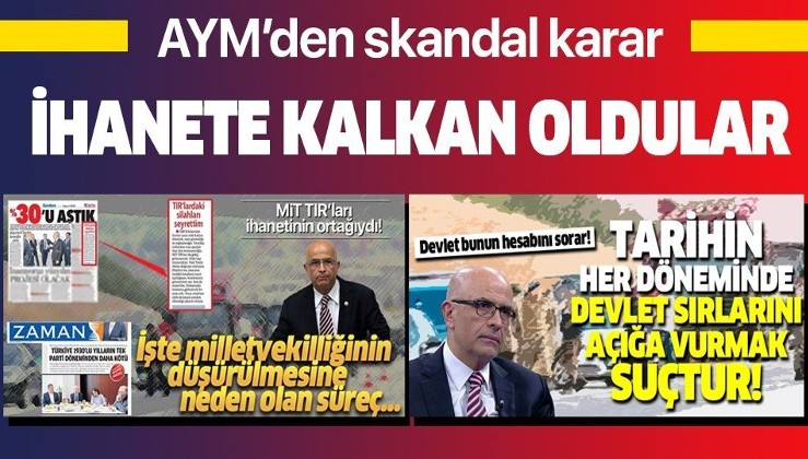 Abdullah Gül'ün atadığı üyelerin ağırlıkta olduğu AYM'den tepki çeken Enis Berberoğlu kararı! "Siyaset yapma hakkı elinden alındı"