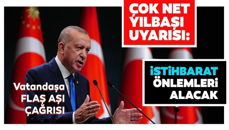 Cumhurbaşkanı Erdoğan'dan kritik aşı mesajı: Ben de aşı olacağım, herkesi aynı hassasiyete davet ediyorum