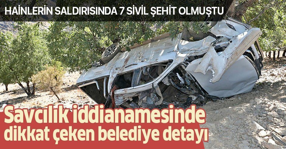PKK'nın yaptığı ve 7 sivilin şehit olduğu Kulp saldırısında dikkat çeken detay: Belediye yol çalışması yapmış!.