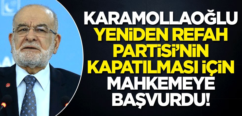 Temel Karamollaoğlu'nun Fatih Erbakan korkusu! 'Yeniden Refah Partisi'nin kapatılması için mahkemeye başvurduk'