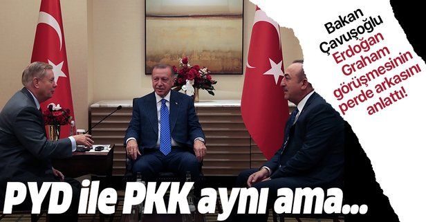 Dışişleri Bakanı Çavuşoğlu, Başkan ErdoğanSenatör Graham görüşmesinin perde arkasını anlattı.