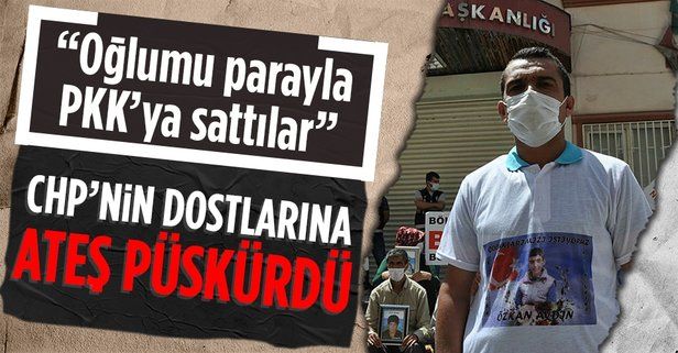 Evlat nöbetindeki baba: "Çocuklarım PKK'ya satıldı! Artık herkes HDP'nin iç yüzünü görsün"