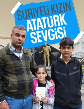 Çanakkale'de anıta zarf bırakan Şeyma'nın Atatürk sevgisi