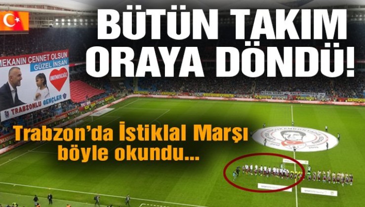 Trabzonspor’dan anlamlı hareket! Bütün futbolcular oraya döndü…