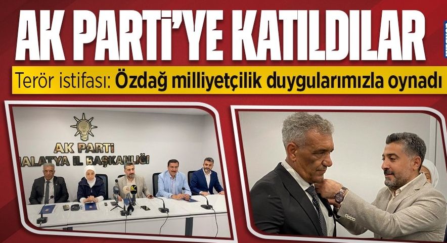 Manisa ve Malatya'da Zafer Partisi'nden HDPKK istifaları