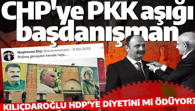 CHP'ye PKK sevici başdanışman! Rozeti Kılıçdaroğlu takmıştı