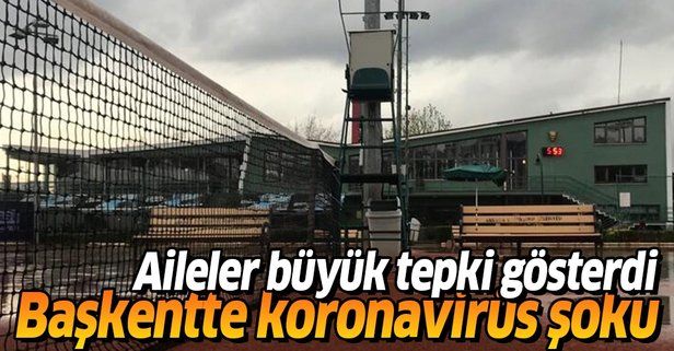 Ankara'da koronavirüs şoku! Aileler tepki gösterdi