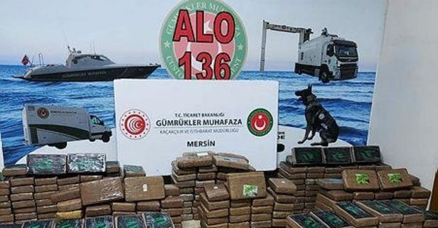 Zehir tacirlerine ağır darbe: Mersin Limanı'nda 463 kilogram kokain ele geçirildi