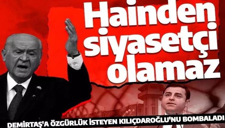 MHP Lideri Bahçeli: Duruşu yanlış olanın siyaseti doğru olamaz