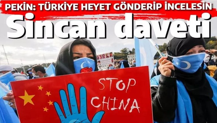 Çin'den Türkiye'ye Sincan daveti: Türk heyetinin gelişinden memnuniyet duyarız