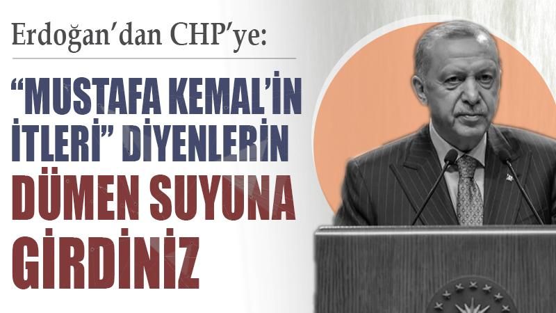 Cumhurbaşkanı Erdoğan: CHP, terör örgütünün oyuncağı HDP'ye teslim oldu