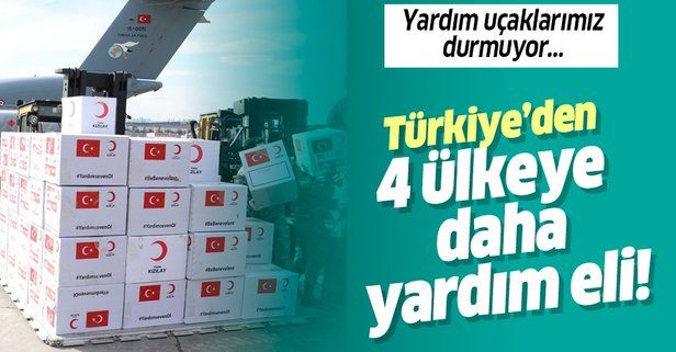 Türkiye'den KKTC, Azerbaycan, Kırgızistan ve Kazakistan'a yardım