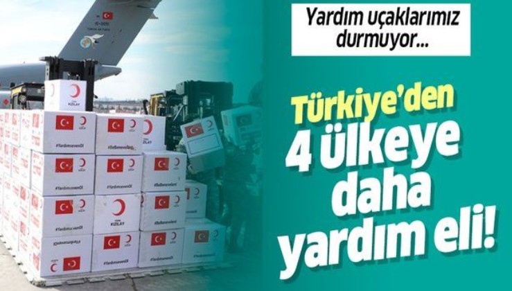 Türkiye'den KKTC, Azerbaycan, Kırgızistan ve Kazakistan'a yardım