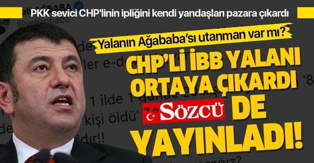 CHP'li Veli Ağbaba'nın korona iftirası elinde patladı! İBB Mezarlıklar Daire Başkanı Ayhan Koç Ağbaba'yı yalanladı!.