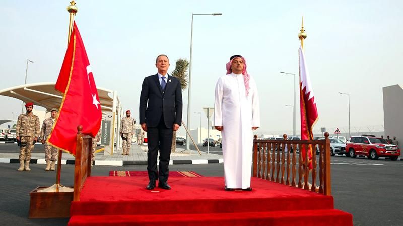 KatarTürk Birleşik Müşterek Kuvvet Komutanlığı Karargahı açıldı