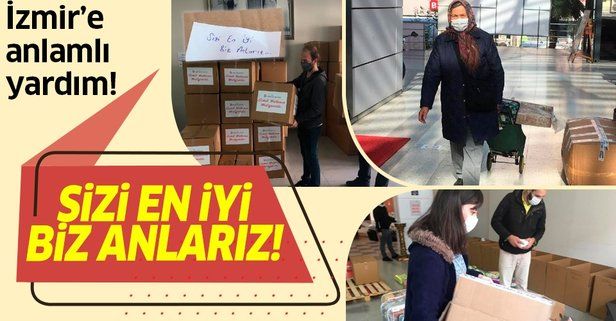 Son dakika: İzmit’teki vatandaşlardan İzmir’e yardım: Sizi en iyi biz anlarız