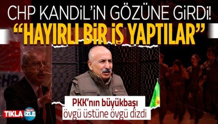 CHP'nin tezkere kararına bir aferin de PKK'dan: Hayırlı bir iş yaptı