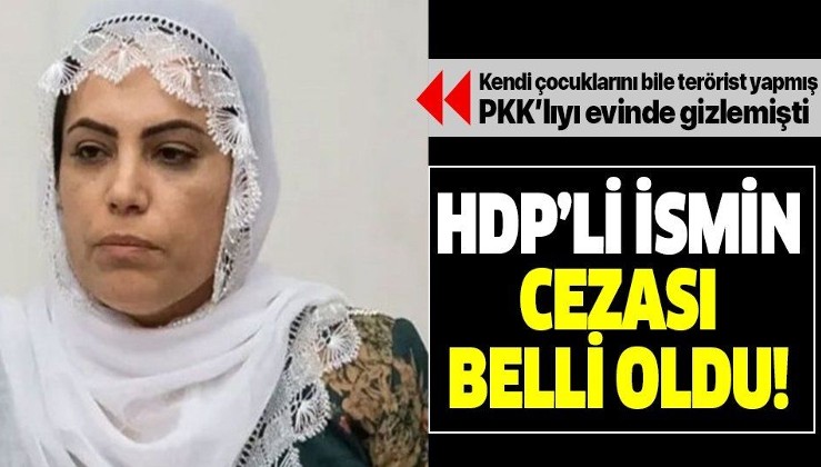 Son dakika: HDP milletvekili Remziye Tosun'a 10 yıl hapis cezası