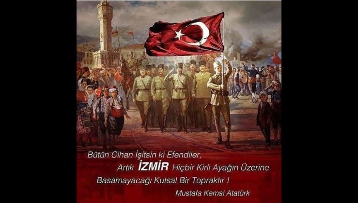 İzmir'in kurtuluşunun 101'inci yılı