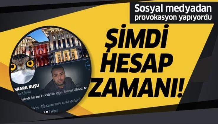 Son dakika: "Ankara Kuşu" hesabının sahibi Oktay Yaşar hakkında flaş gelişme! FETÖ propagandasından tutuklanmak üzere....