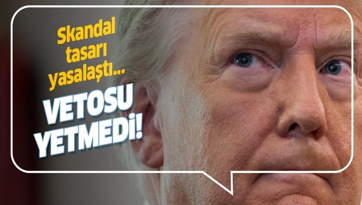 ABD'nin Türkiye'ye yaptırımları da içeren 2021 savunma bütçesi Trump'ın veto yetkisini aşarak yasalaştı!