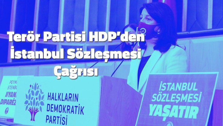 Terör Partisi HDP’den İstanbul Sözleşmesi Çağrısı