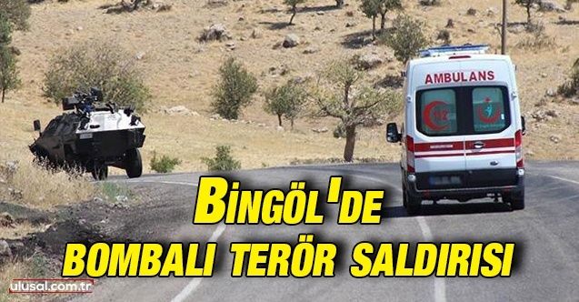 Bingöl'de bombalı saldırı: PKK saldırısında 2 işçi yaşamını yitirdi