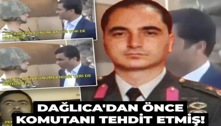 'PKK sizi tükürüğünde boğar' diyen DEM'li Zeydan'ın yeni görüntüleri ortaya çıktı! Şehit olan tabur komutanını üstü kapalı tehdit etmiş!