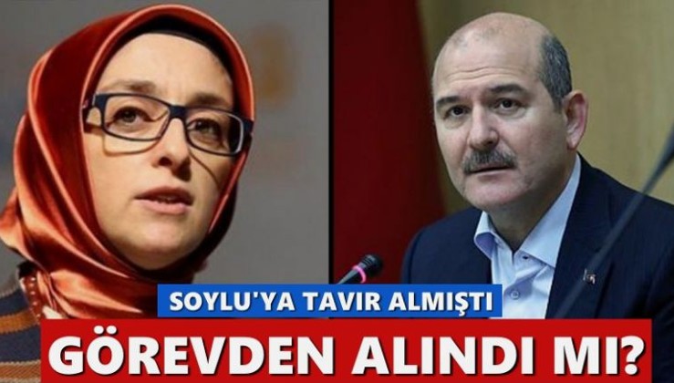 AKP Kadın Kolları Başkanı görevden alındı mı?