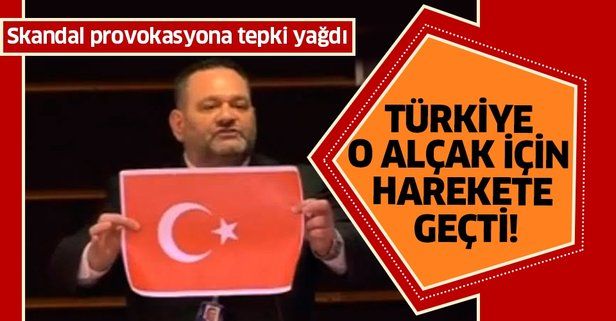 Türk bayrağını yırtan alçak Yunan vekille ilgili flaş gelişme! Başsavcılık harekete geçti.