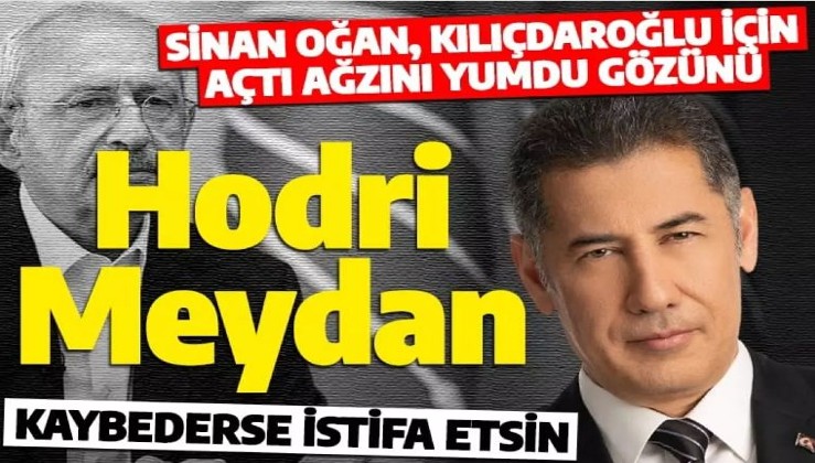 Sinan Oğan'dan Kılıçdaroğlu'na zehir zemberek sözler: Yarın akşam istifa etsin!