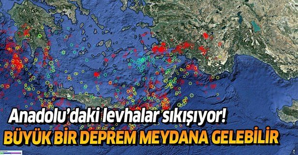 Son dakika: Akdeniz'de tehlikeli deprem fırtınası! 7 büyüklüğünde deprem meydana gelebilir