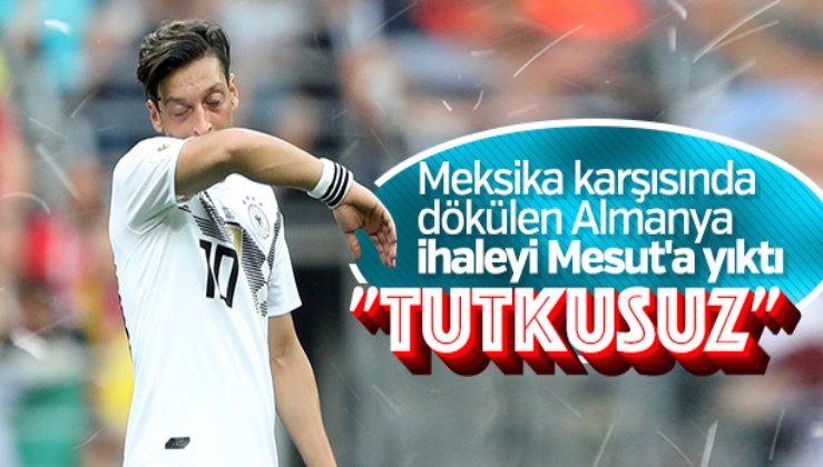 Almanların günah keçisi: Mesut Özil